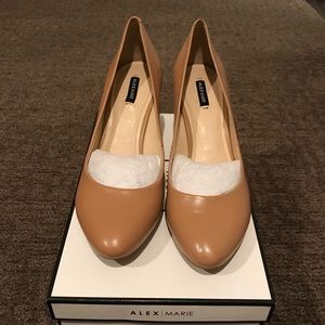Alex Marie camel heels